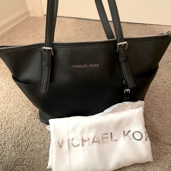 Michael lord black tote - Picture 1 of 7